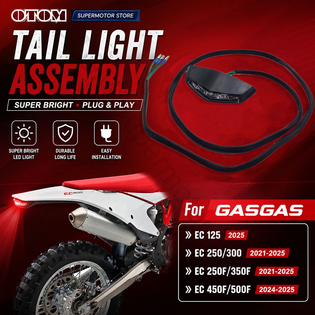 Bike Tail Light - 2021-2025 Untuk Lampu Belakang Sepeda Motor