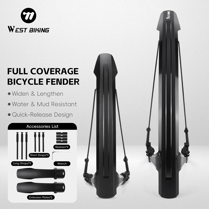 Bike Fender Set - Set Fender Sepeda WEST BIKING 2PCS,