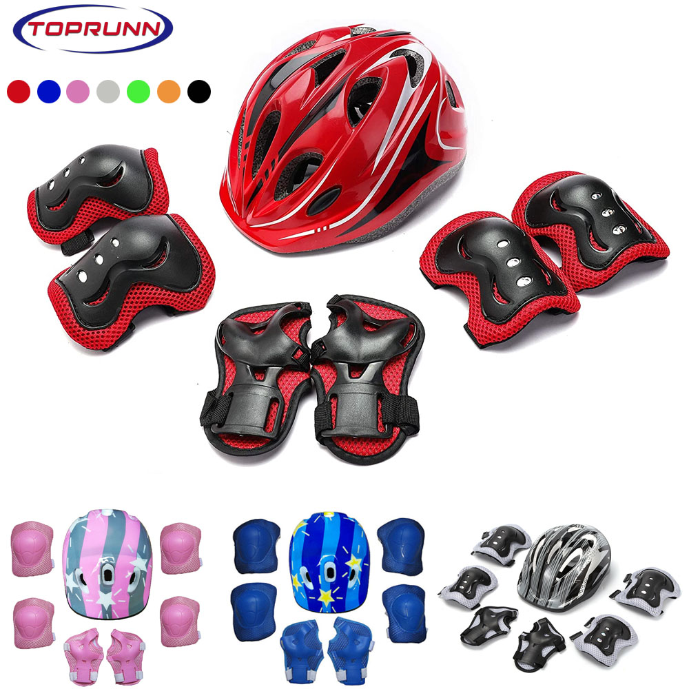 Cycling Gear Of The Year - Bantalan Pergelangan Tangan Siku Lutut Helm