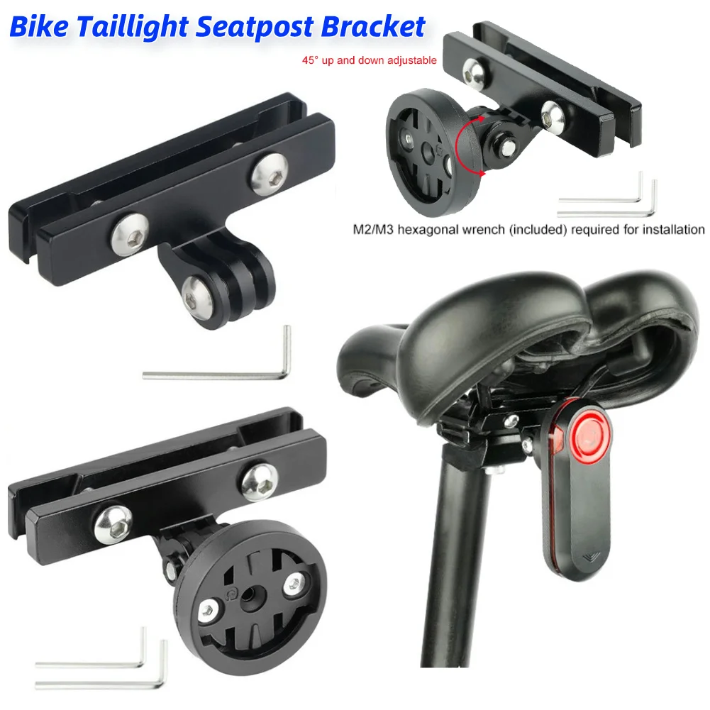 Bike Tail Light - Braket Lampu Belakang Sepeda, Dudukan Kamera