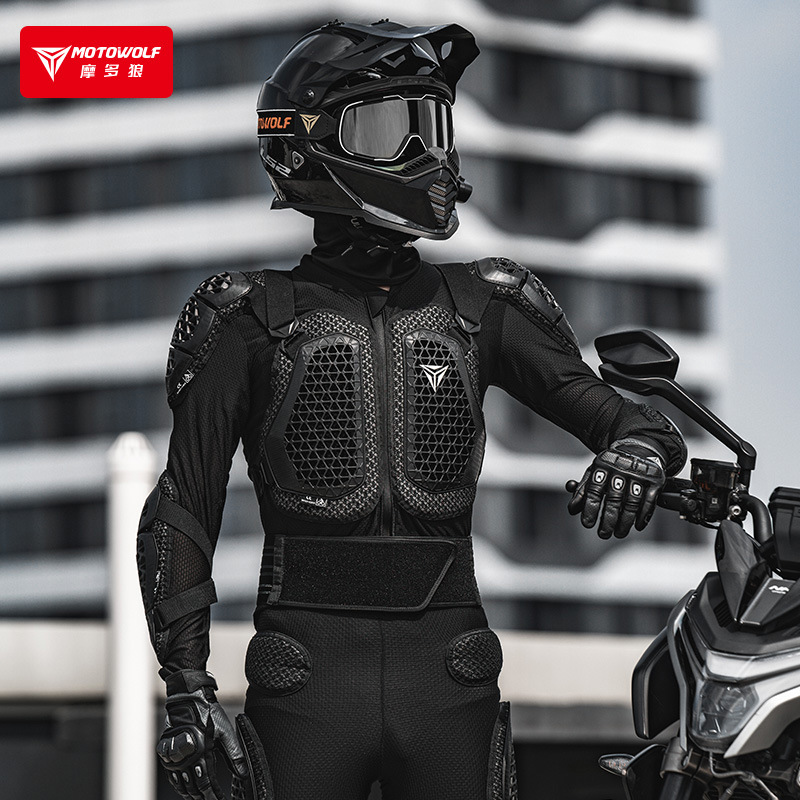 Cycling Gear Jacket - Jaket Motor Pelindung Tubuh Moto Balap