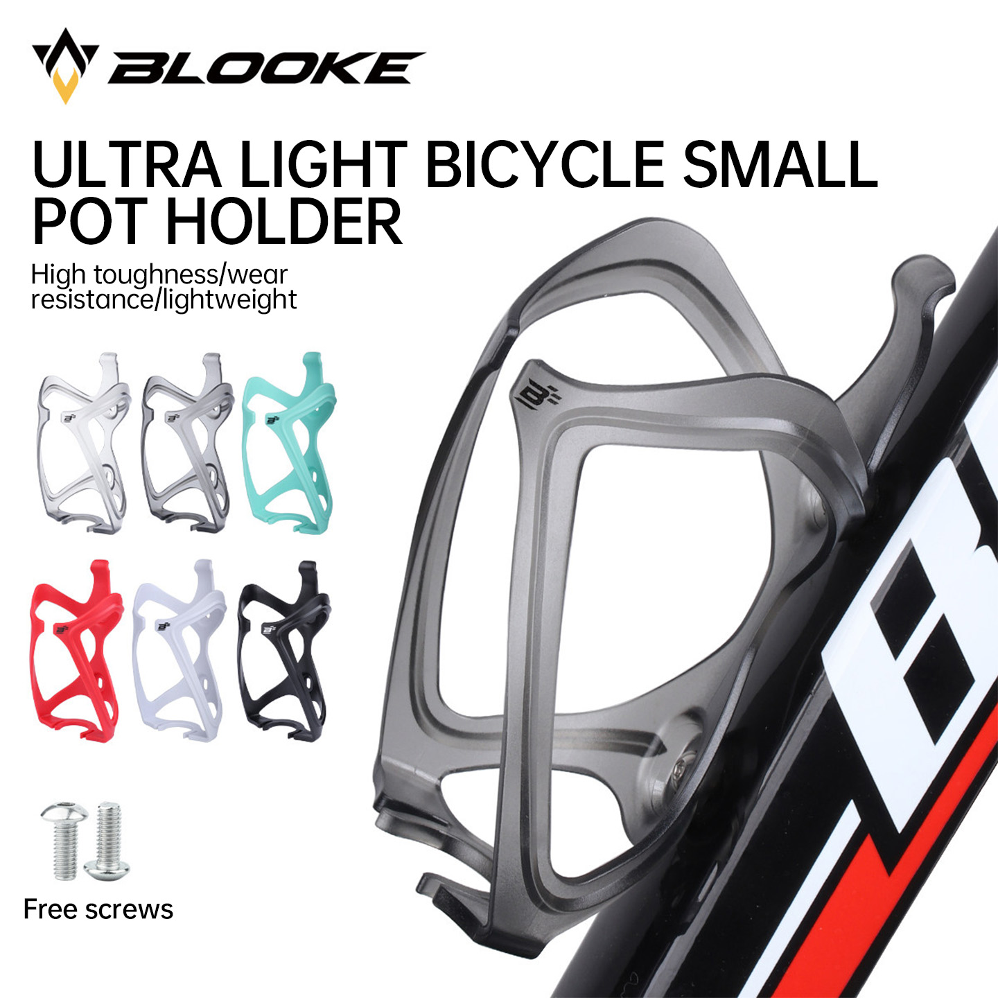 Cycling Gear Holder - BLOOKE Tempat Botol Sepeda Ultra-Ringan untuk