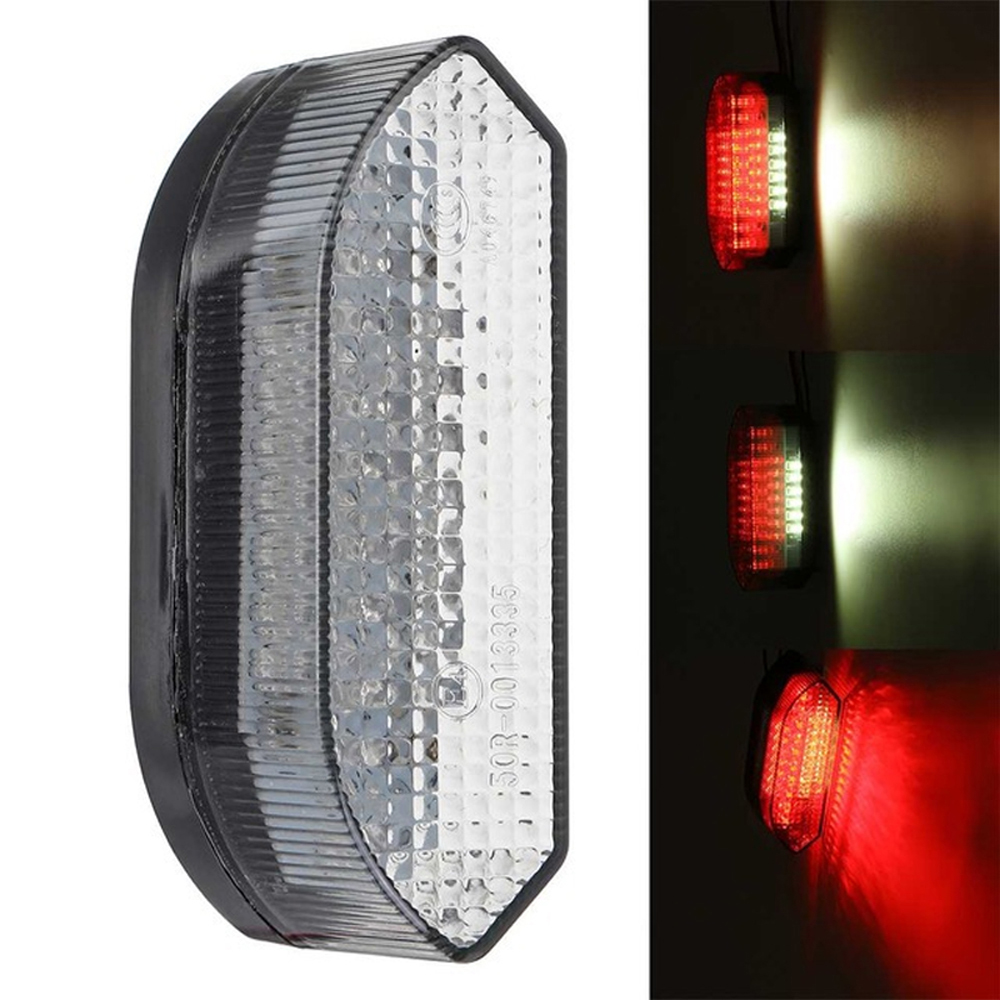 Bike Tail Light - Lampu Rem Belakang Motor Universal 30LED,