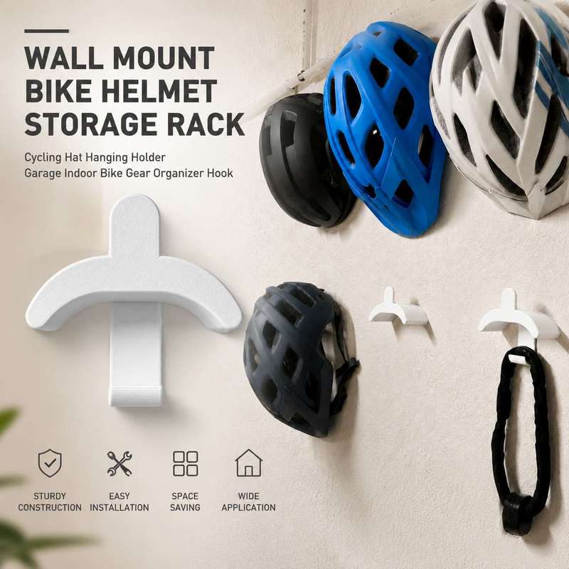 Cycling Gear Display - Braket Helm Sepeda Gantung Dinding Dalam