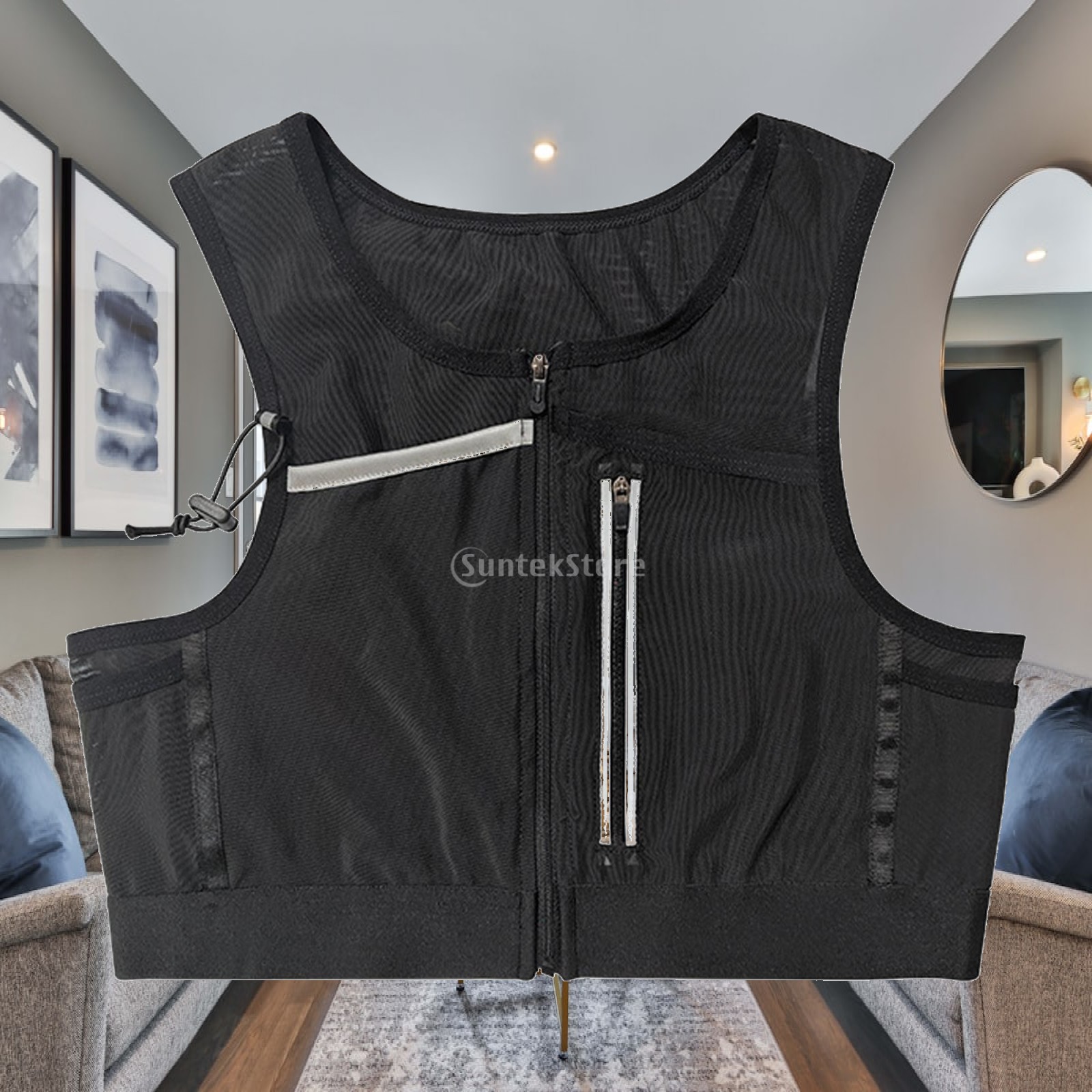 Reflective Cycling Vest - Tas Rompi Lari Tas Dada Tas