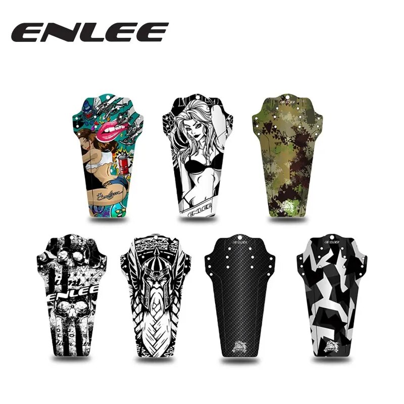 Bike Fender Set - ENLEE Fender sepeda roda ban depan/belakang