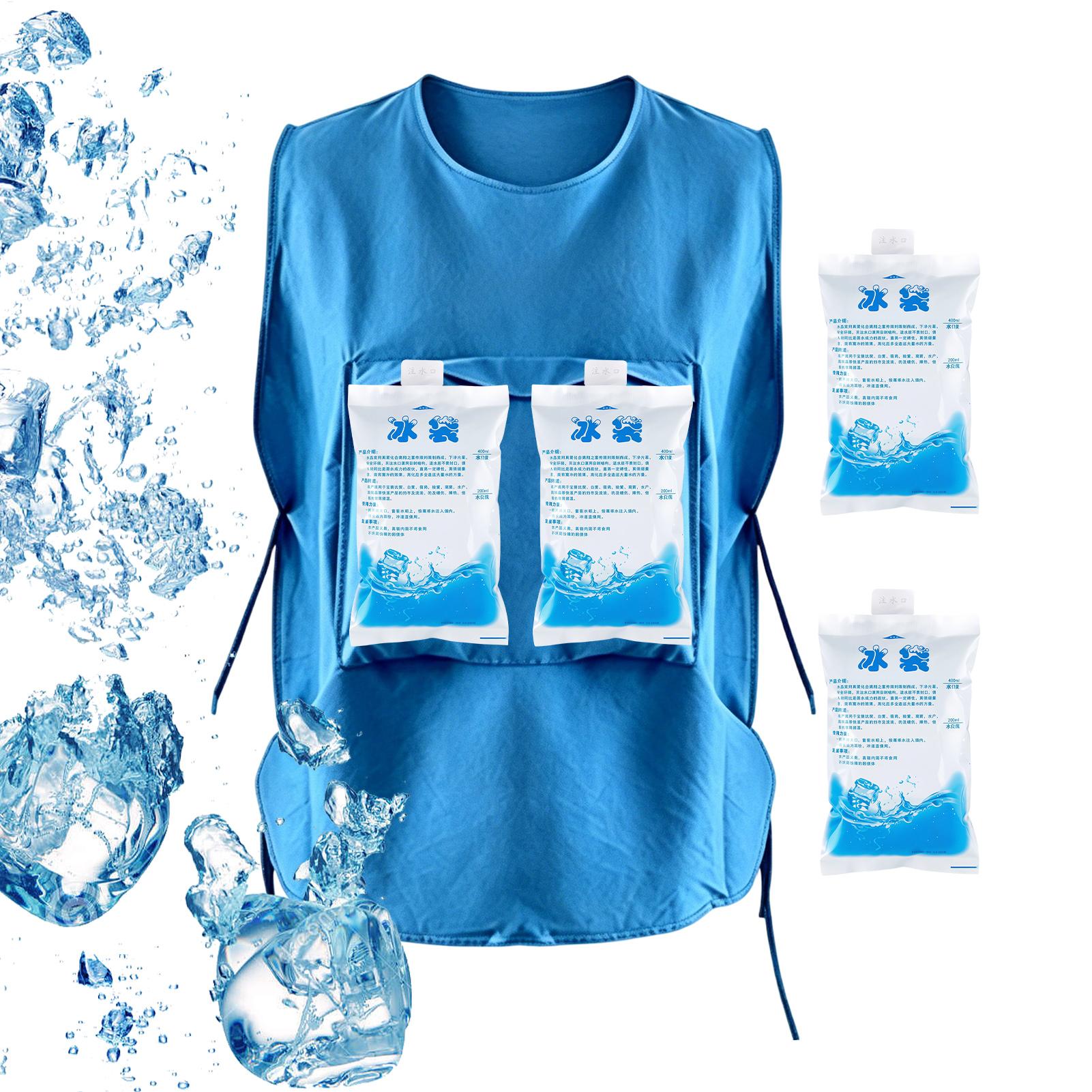 Cycling Gear Jacket - 4 Paket Gel Es Rompi Pendingin