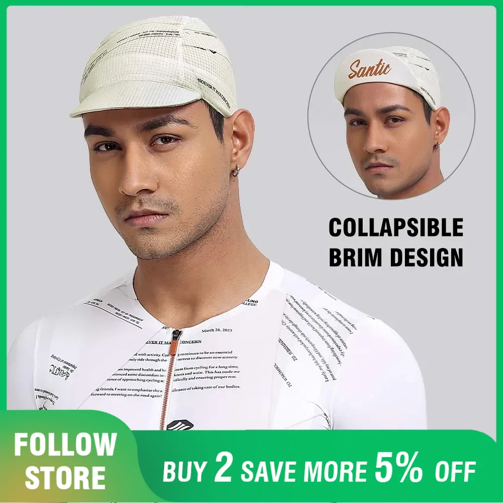 Aero Cycling Helmet - Santic Topi Bersepeda Sejuk Di Bawah