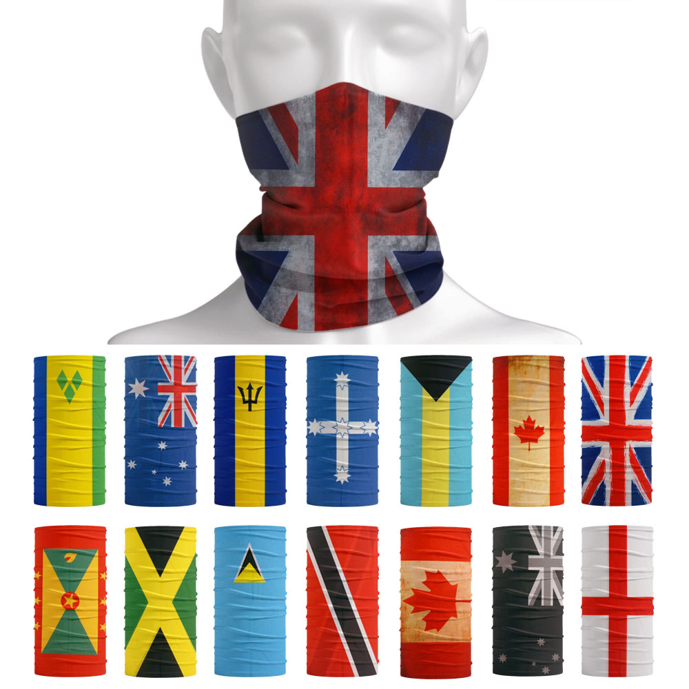 Cycling Gear Uk - Bandana bendera negara Persemakmuran penutup kepala