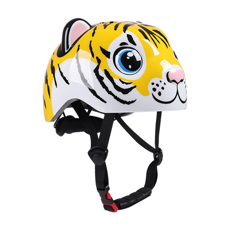Cycling Gear Of The Year - Helm Sepeda Anak Motif Harimau Lucu