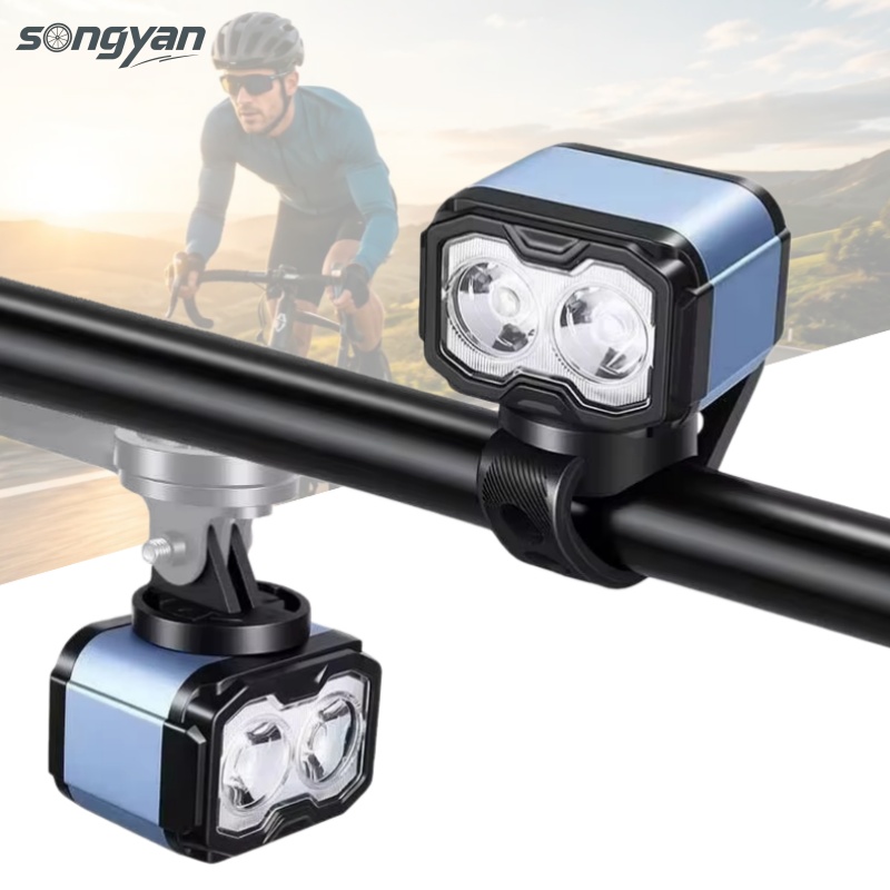 Cycling Gear Display - ESLNF Lampu Depan Sepeda Digital-Display Berbahan