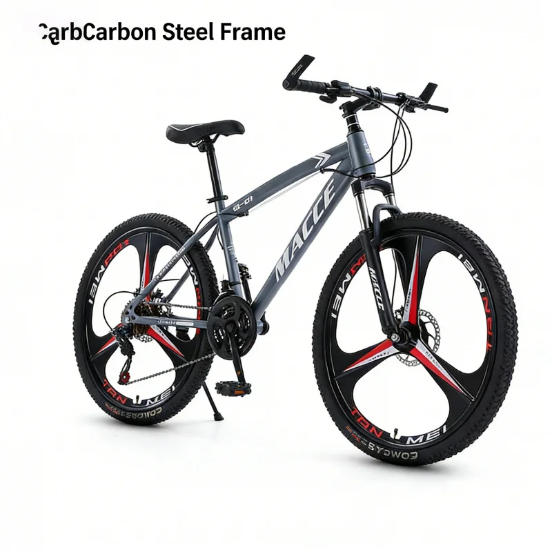 Cycling Low Gear - Sepeda Gunung Kelas Atas 3-Blade Abu-abu