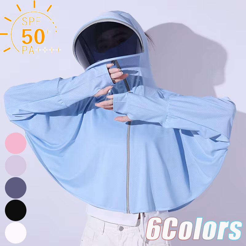 Cycling Gear Jacket - Jaket Sutra Es Pendingin Wanita, Masker