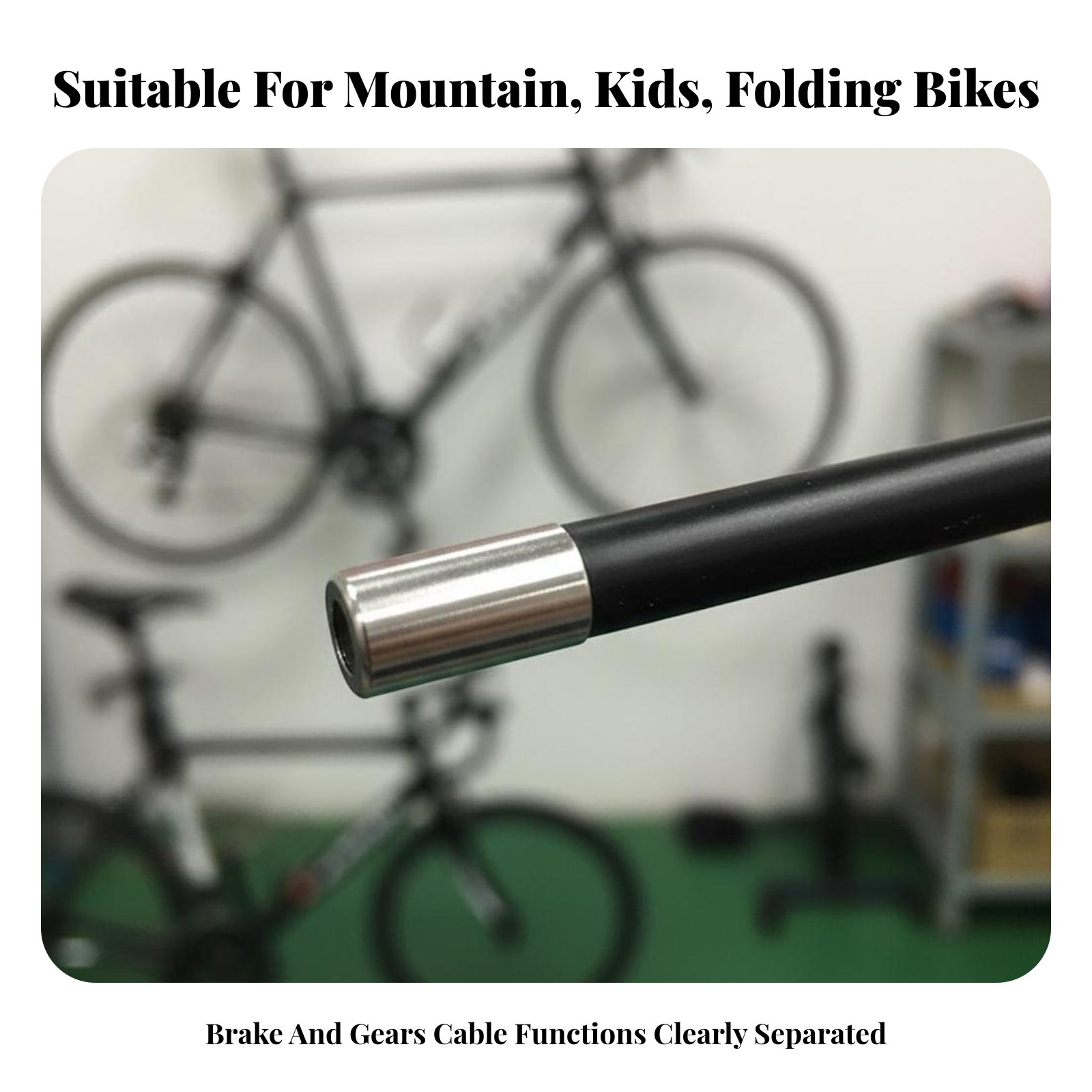 Selubung Kabel Rem Sepeda, Fun - Cycling Low Gear ulasan dan harga