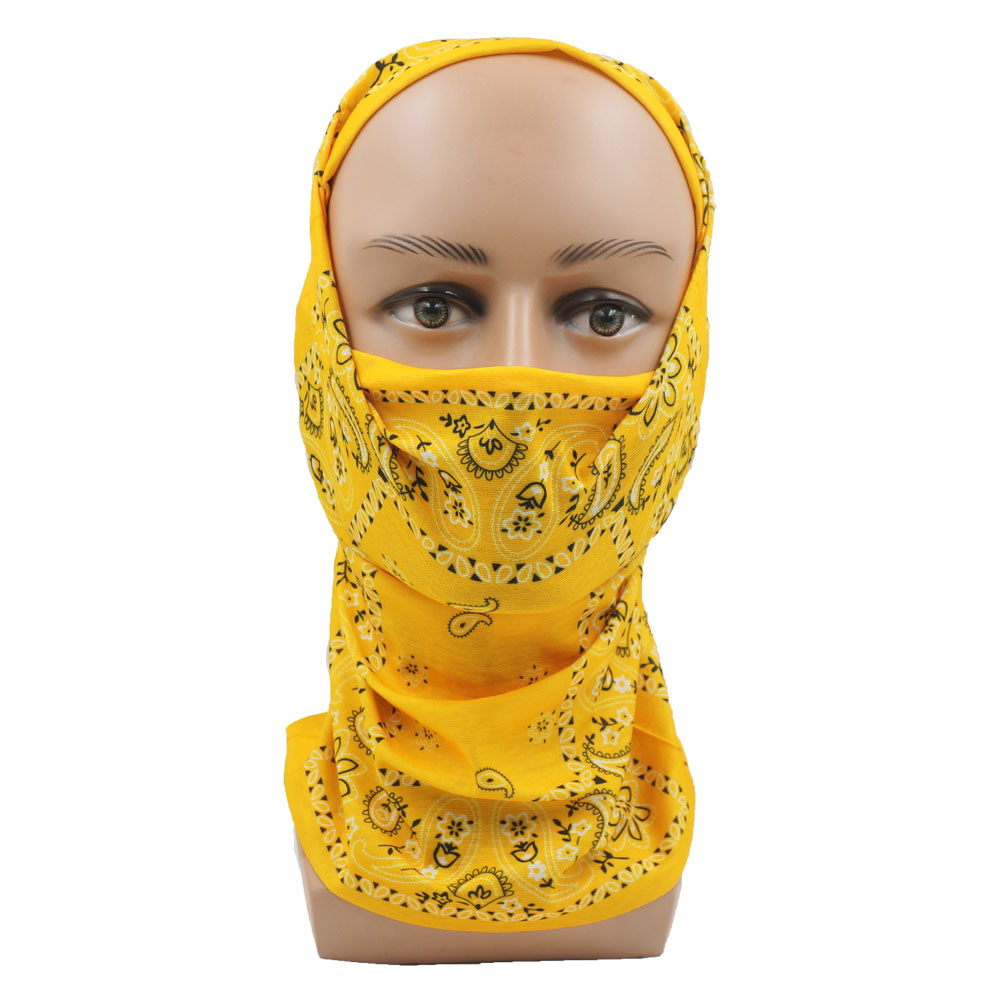 Bandana tabung kuning wanita,  - Yellow Cycling Gear ulasan dan harga