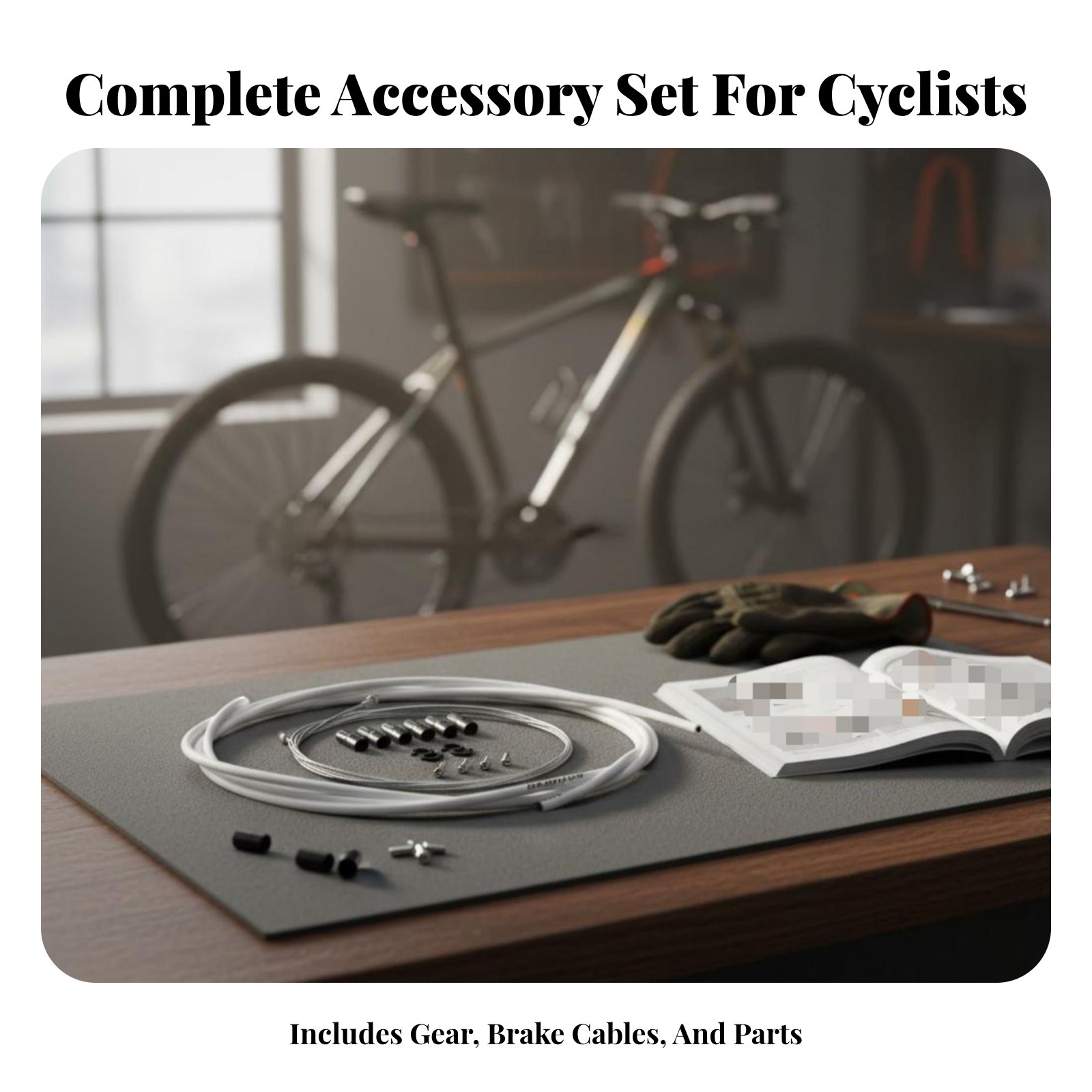 Kit Kabel Rem dan Pemilih Gigi - Cycling Low Gear ulasan dan harga