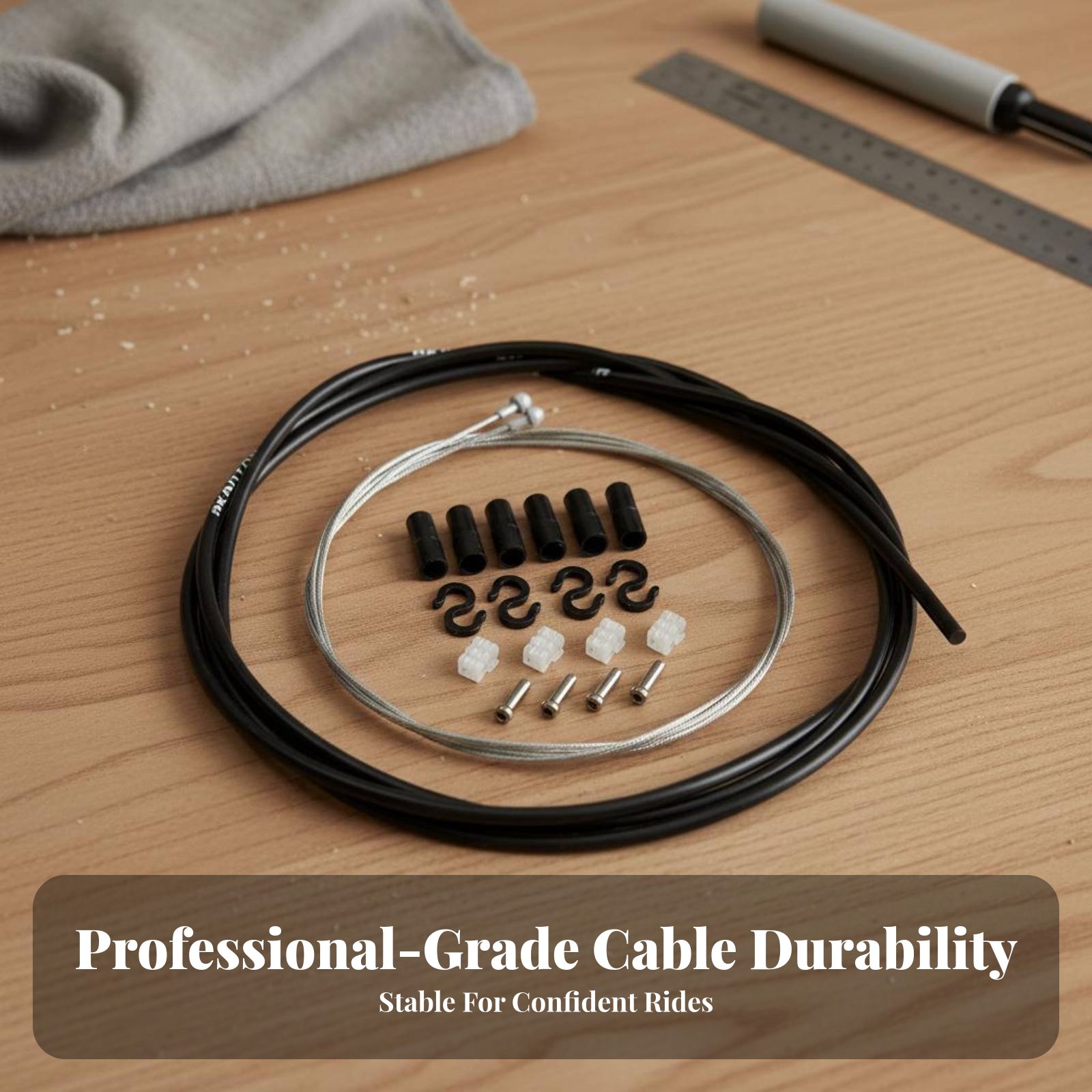 Kit Kabel Rem dan Pemilih Gigi - Cycling Low Gear ulasan dan harga