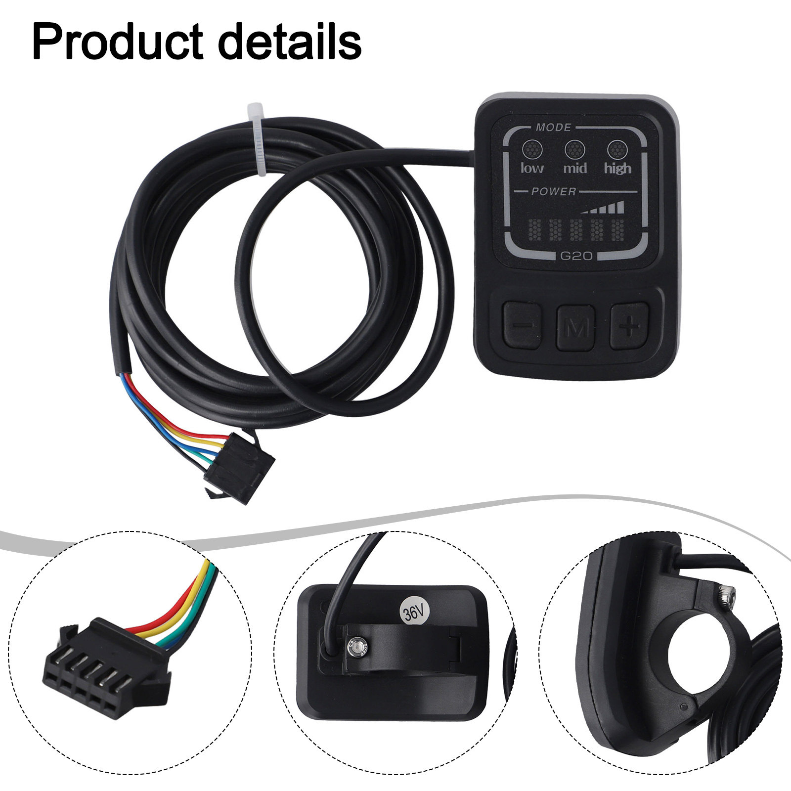 /48V /LED /Meteran Tampilan Da - Cycling Gear Display ulasan dan harga