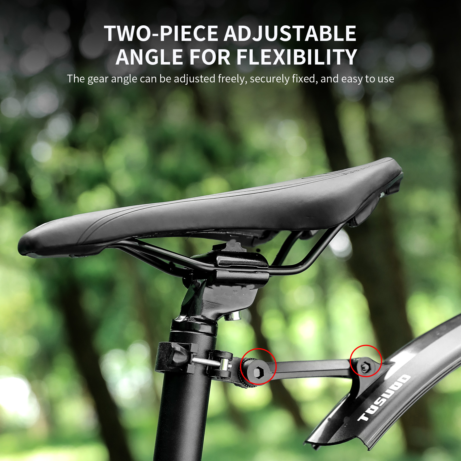 Set Spakbor Sepeda TOSUOD Panj - Bike Fender Set ulasan dan harga