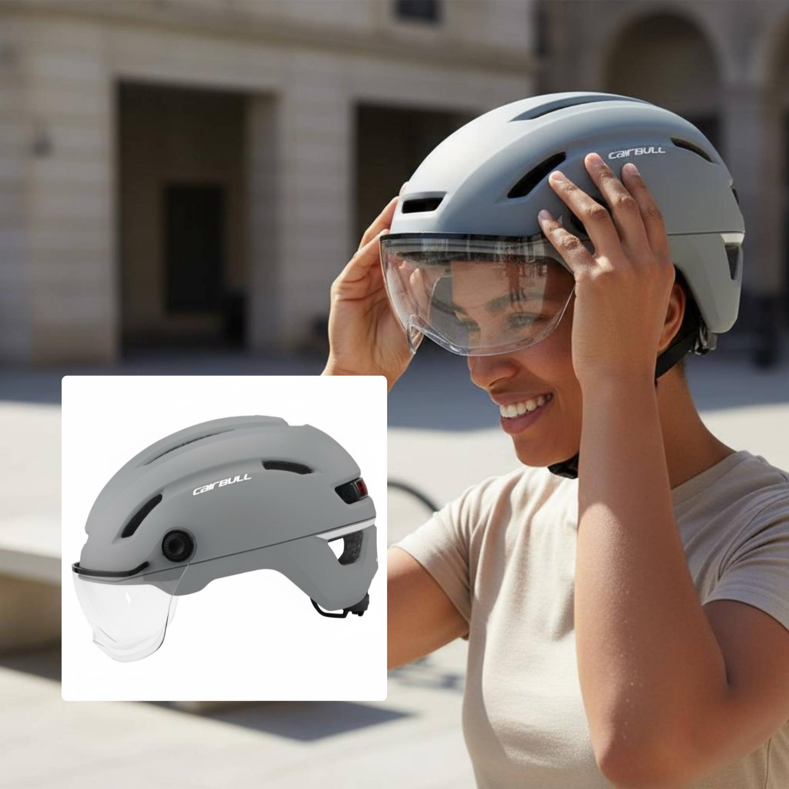 Helm Sepeda Listrik Komuter Be - Aero Cycling Helmet ulasan dan harga
