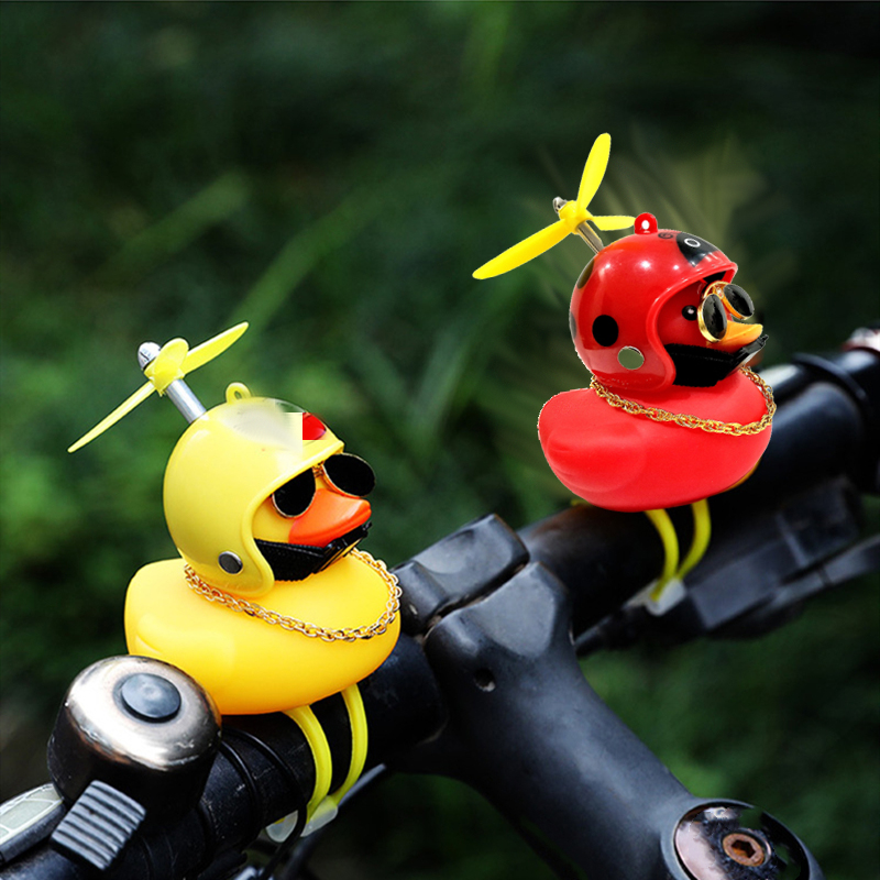 Dekorasi Sepeda Bebek Karet Lu - Yellow Cycling Gear ulasan dan harga