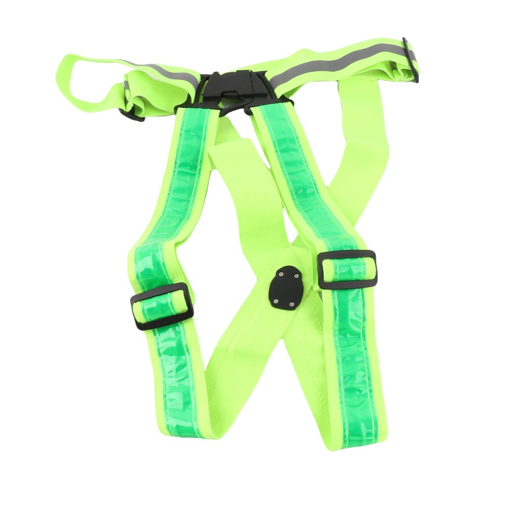 Rompi Keselamatan LED Polieste - Reflective Cycling Vest ulasan dan harga
