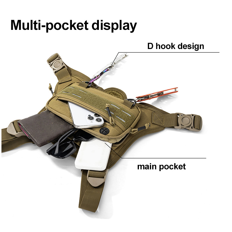 Tas Rompi Dada Taktis untuk Be - Reflective Cycling Vest ulasan dan harga