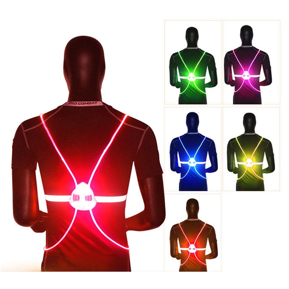 Rompi LED Reflektif 360 Deraja - Reflective Cycling Vest ulasan dan harga