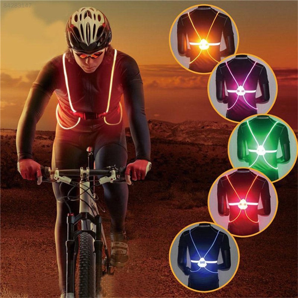 Rompi LED Reflektif 360 Deraja - Reflective Cycling Vest ulasan dan harga