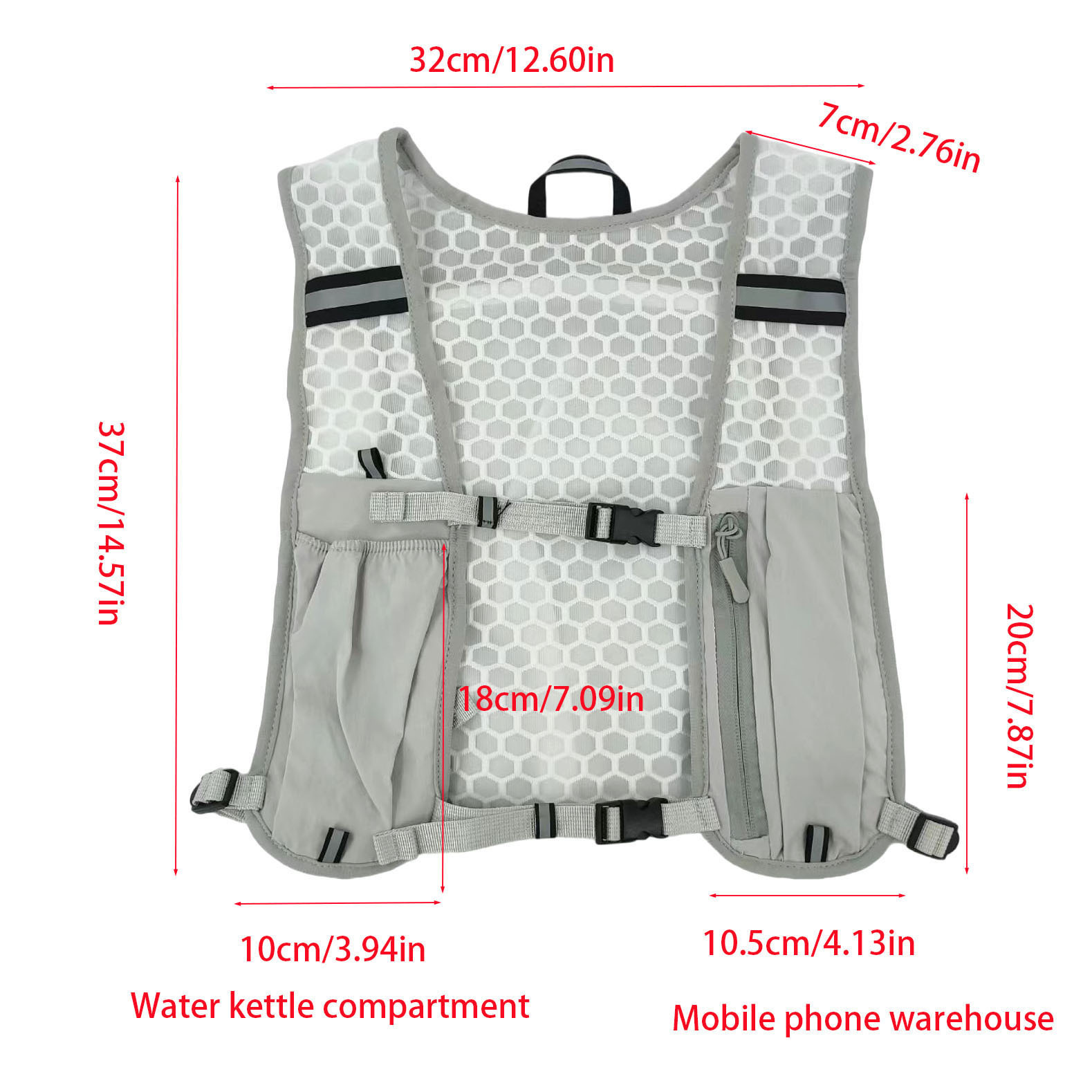 Ransel Vest Olahraga Ringan un - Reflective Cycling Vest ulasan dan harga