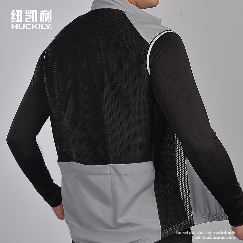 NUCKILY Rompi Bersepeda Pria T - Reflective Cycling Vest ulasan dan harga