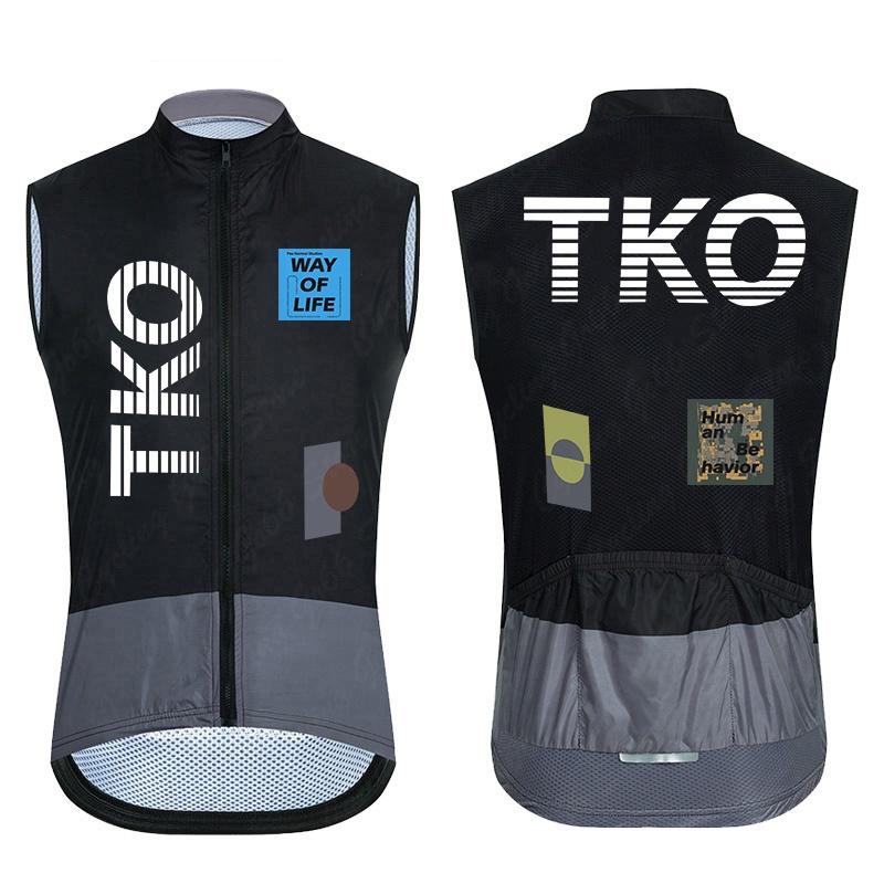 TKO Pria Tahan Angin Tahan Air - Reflective Cycling Vest ulasan dan harga
