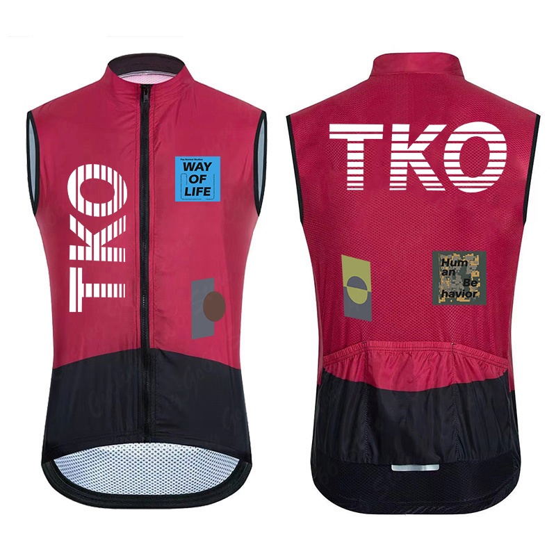 TKO Pria Tahan Angin Tahan Air - Reflective Cycling Vest ulasan dan harga