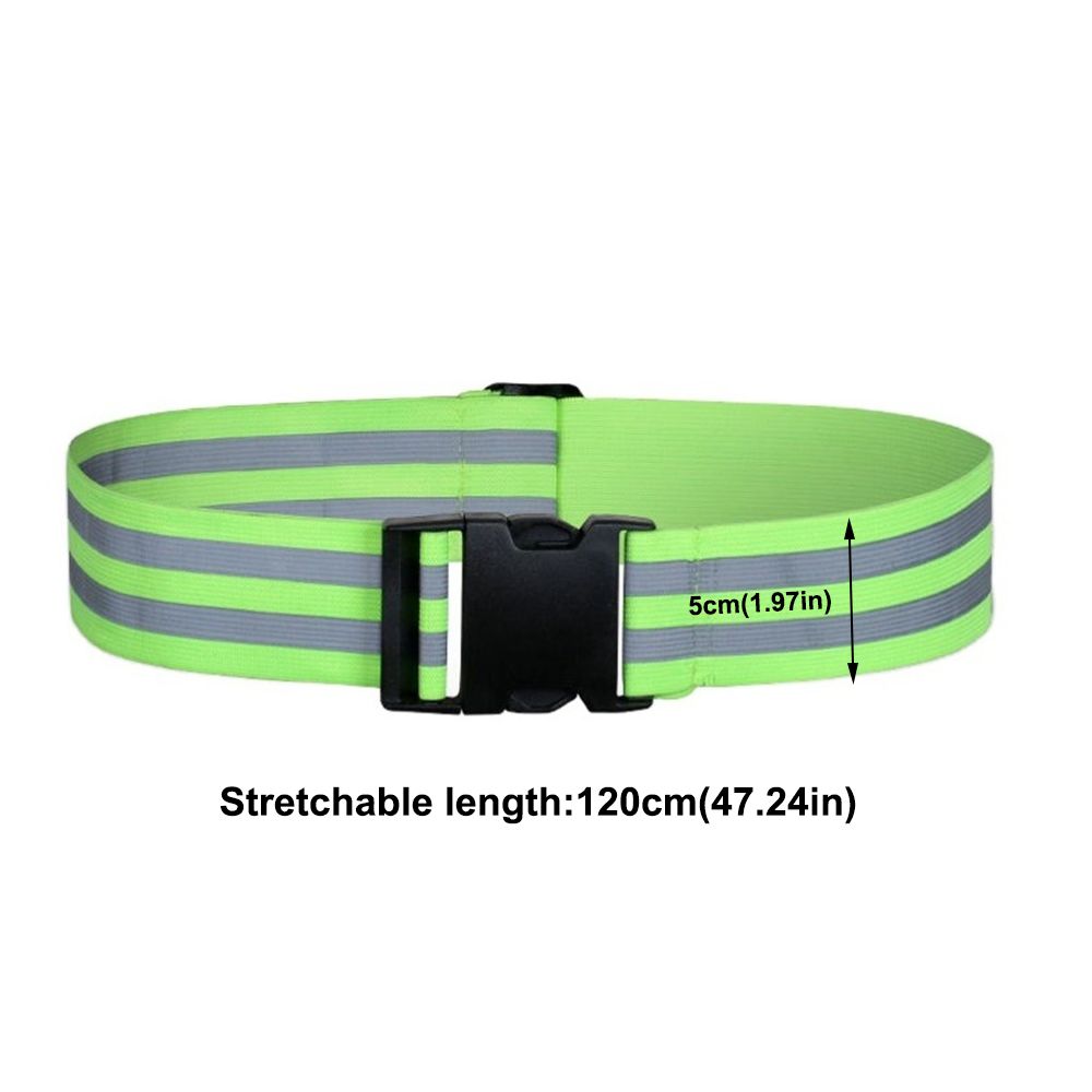 2 Buah Sabuk Reflektif Dapat D - Yellow Cycling Gear ulasan dan harga