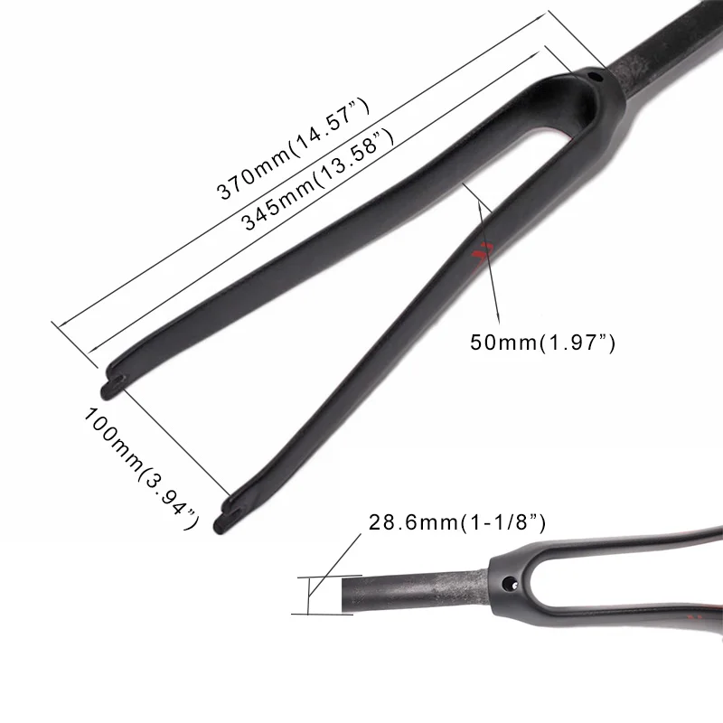 BUCKLOS Garpu Sepeda Jalan 700 - Cycling Low Gear ulasan dan harga