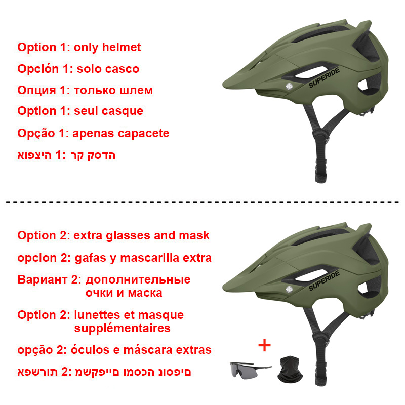 SUPERIDE helm sepeda MTB pria  - Aero Cycling Helmet ulasan dan harga