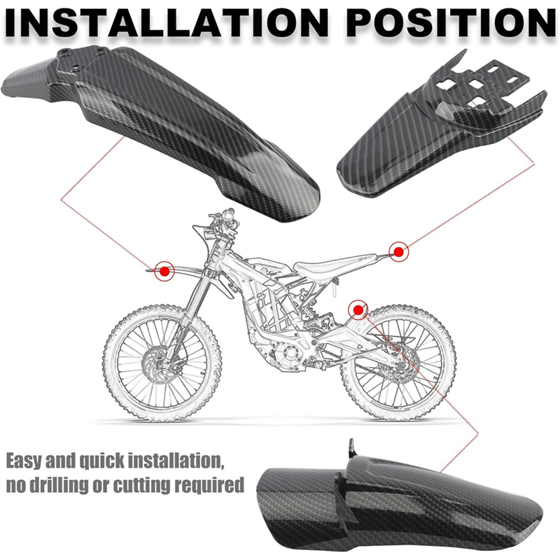 Set Spatbor Roda Belakang Depa - Bike Fender Set ulasan dan harga
