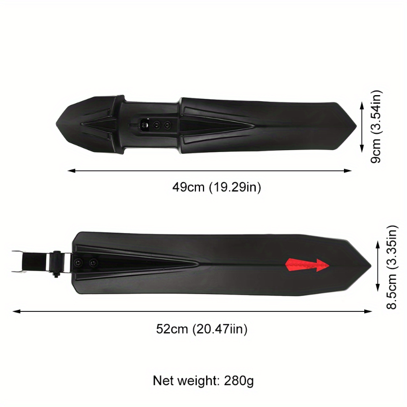Set fender Splash sepeda gunun - Bike Fender Set ulasan dan harga