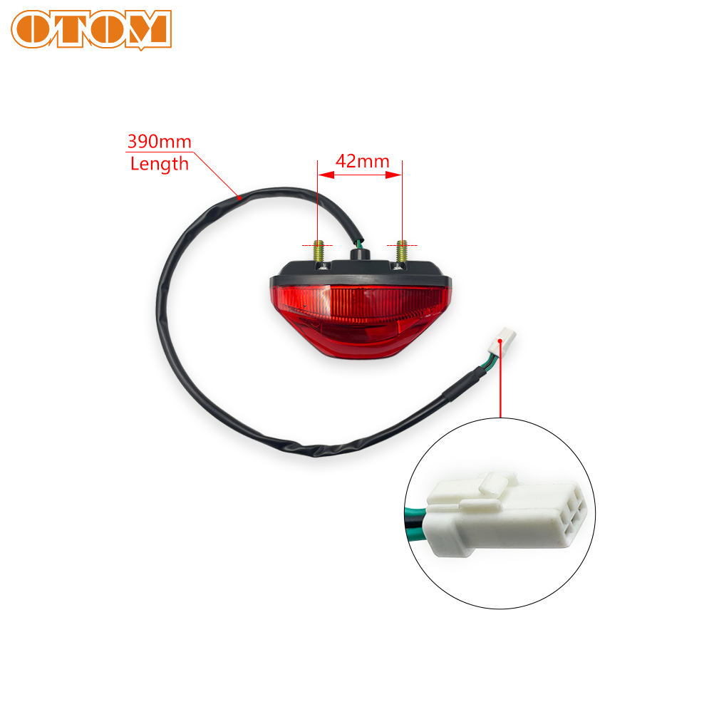 Rakitan Lampu Belakang OTOM Mo - Bike Tail Light ulasan dan harga
