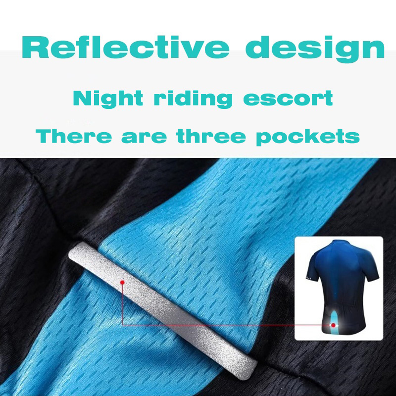 De Rosa Cycling Kit Pria Celan - Reflective Cycling Vest ulasan dan harga