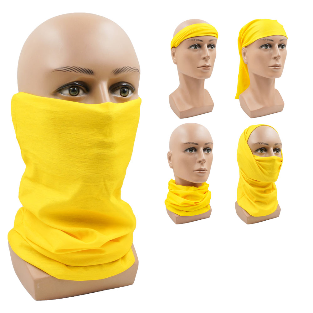Penutup Leher Multifungsi Kuni - Yellow Cycling Gear ulasan dan harga