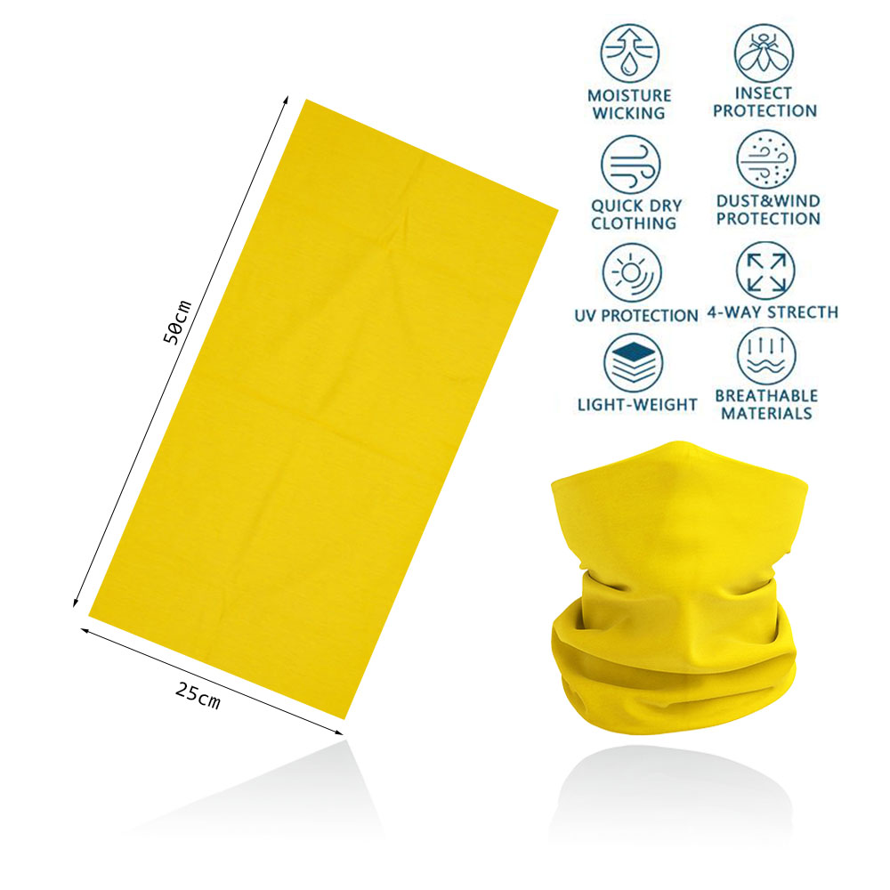 Penutup Leher Multifungsi Kuni - Yellow Cycling Gear ulasan dan harga