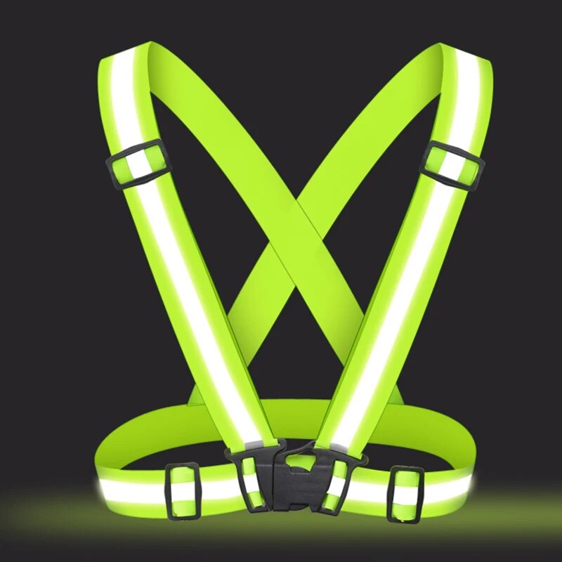 Rompi elastis luar ruangan, 4x - Reflective Cycling Vest ulasan dan harga