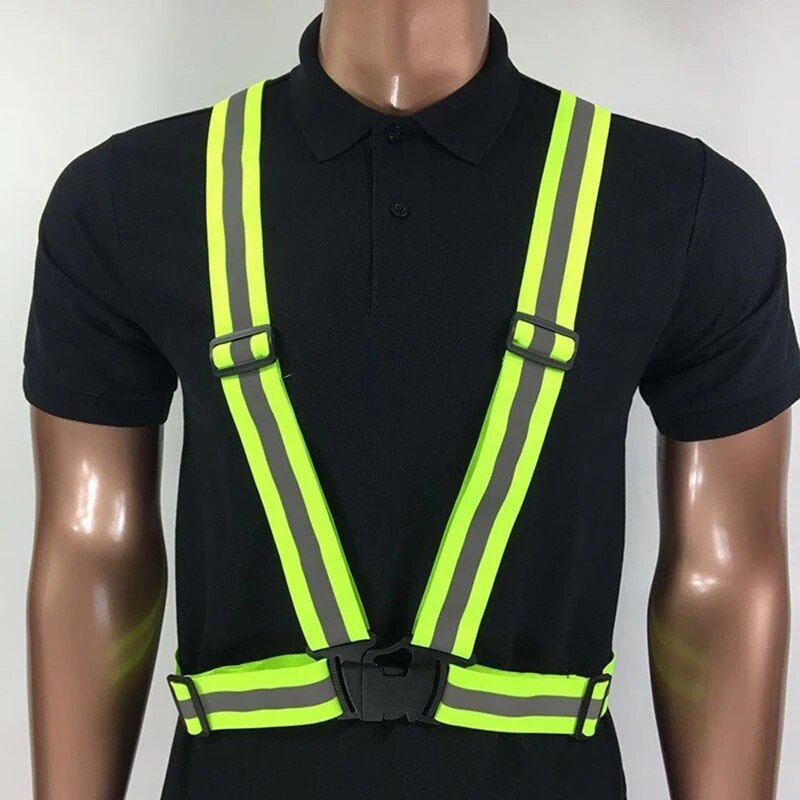 Rompi elastis luar ruangan, 4x - Reflective Cycling Vest ulasan dan harga