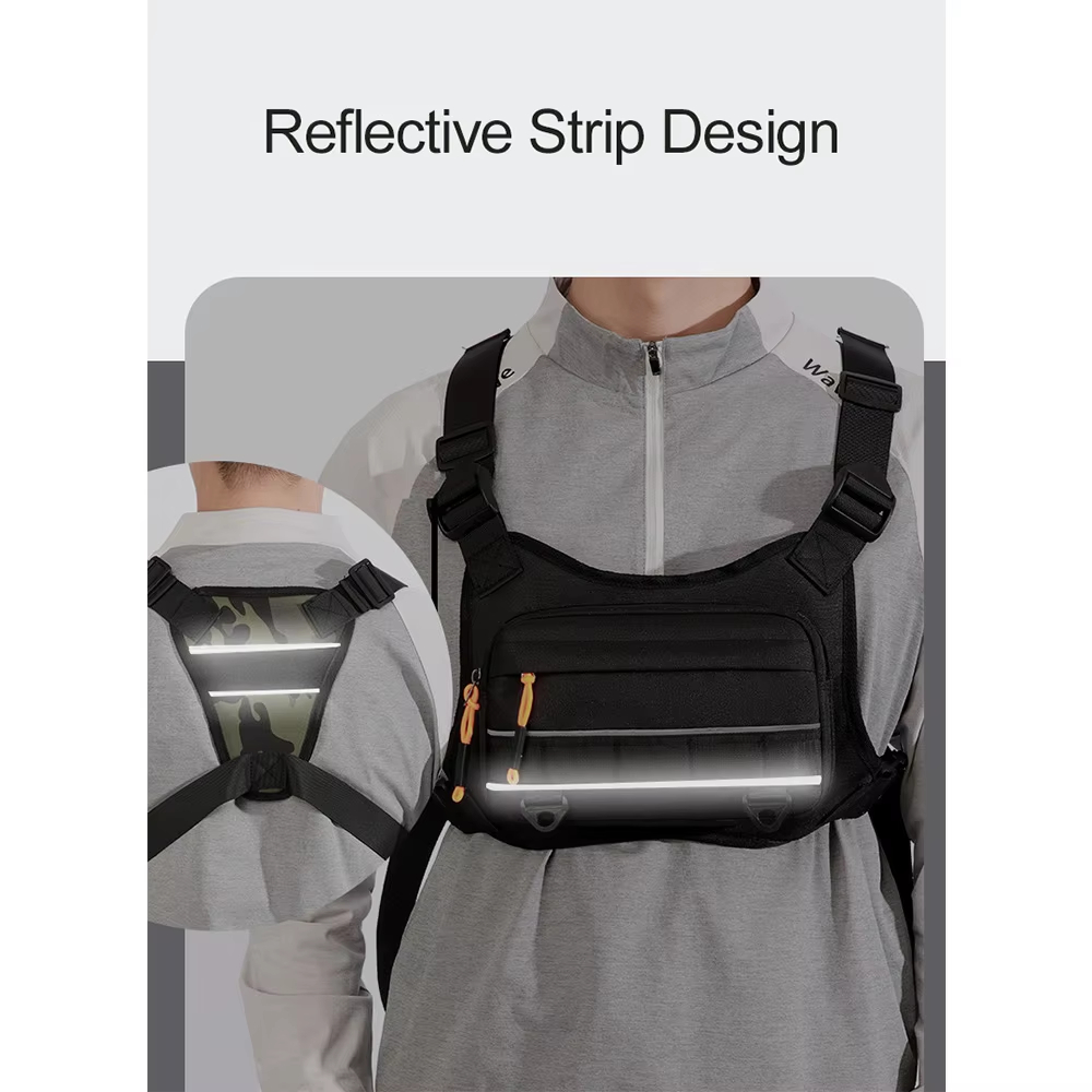 Rompi Dada Depan untuk Bersepe - Reflective Cycling Vest ulasan dan harga
