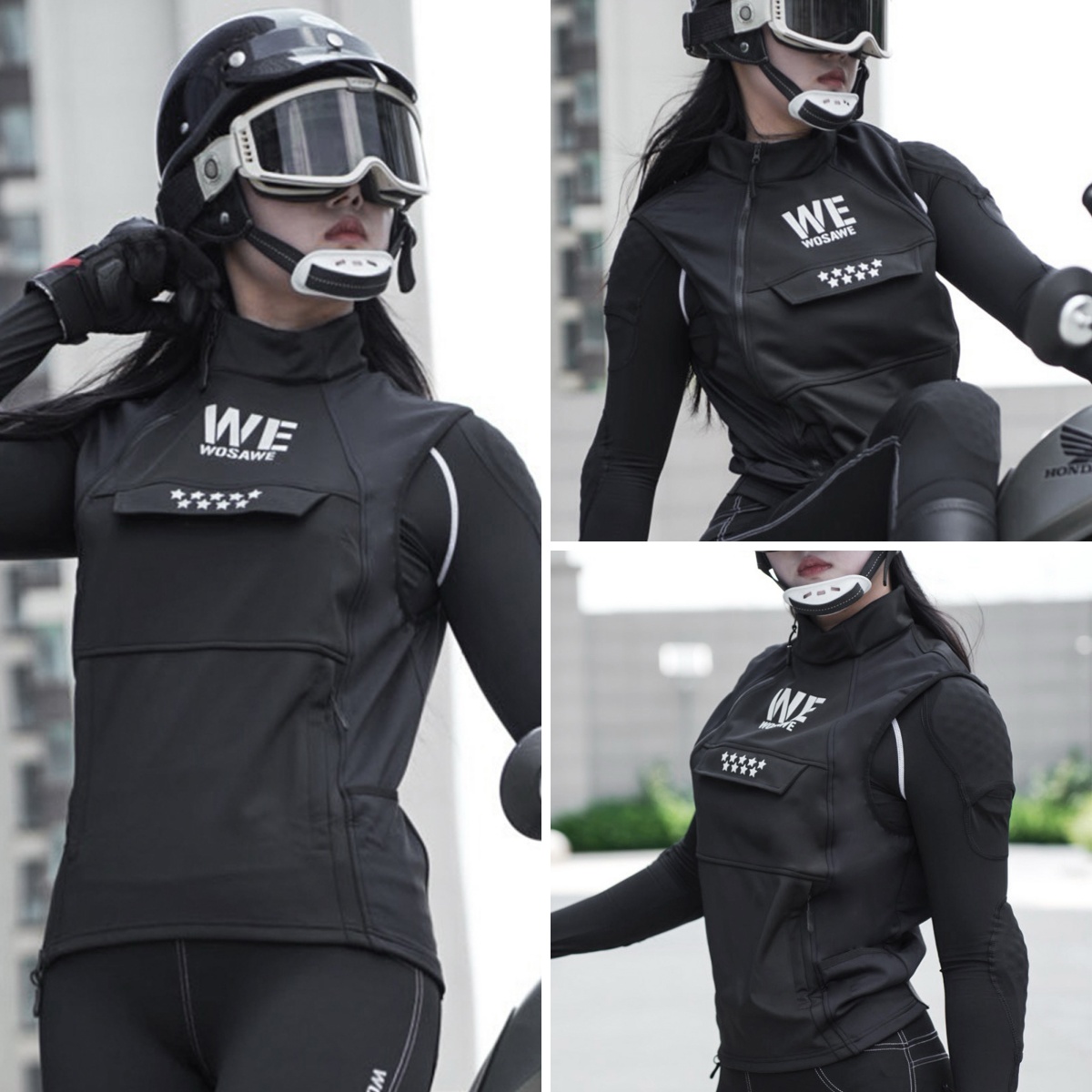WOSAWE Rompi Berkendara Sepeda - Reflective Cycling Vest ulasan dan harga