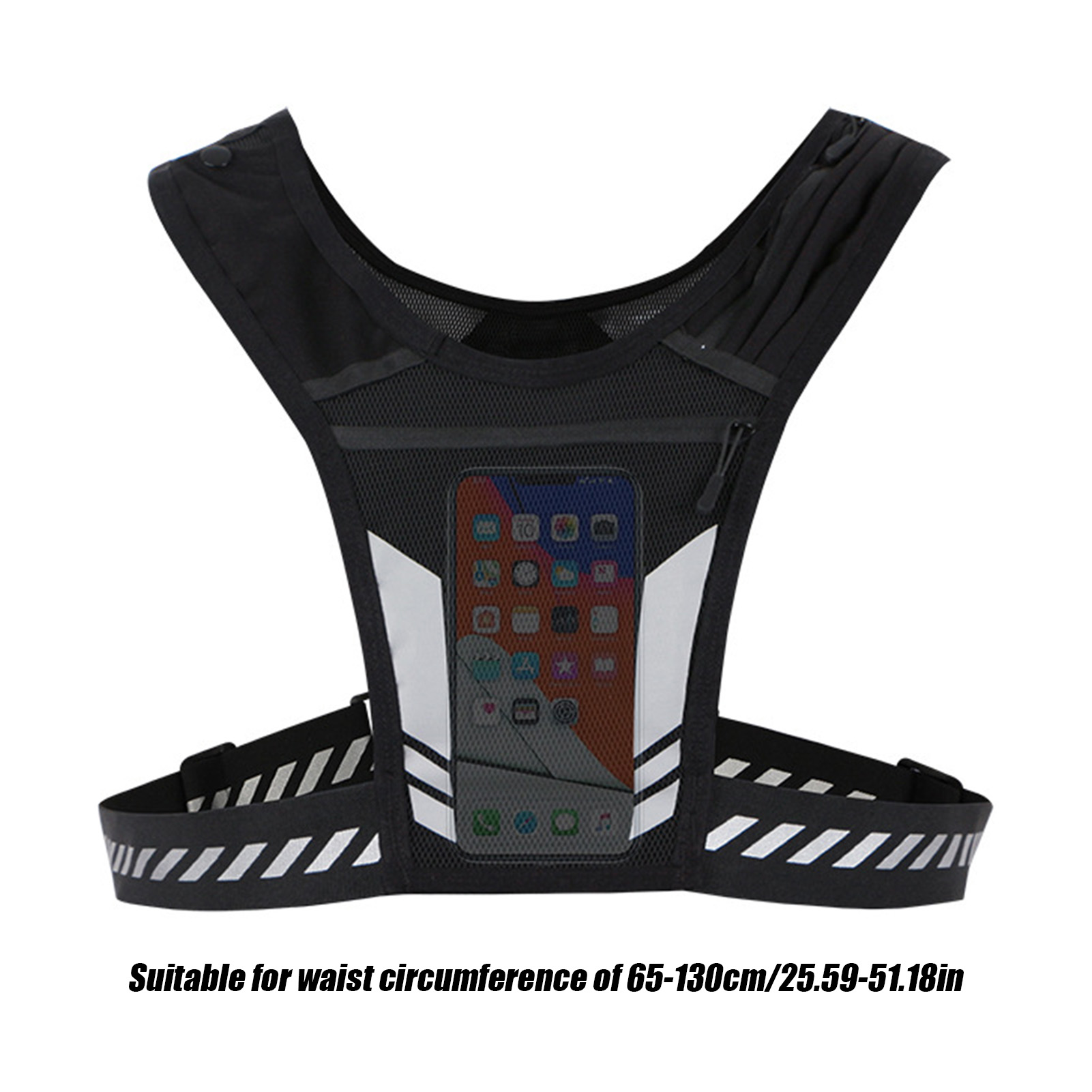 Tas Ponsel Rompi Olahraga Rans - Reflective Cycling Vest ulasan dan harga
